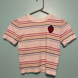 Strawberry crop top